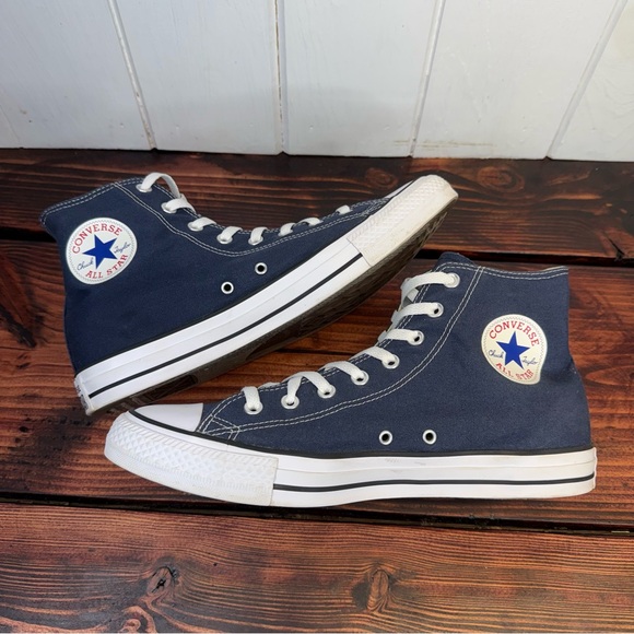 Converse Chuck Taylor All Star High Top Navy – Men’s 12 / Women’s 14 - Picture 5 of 9